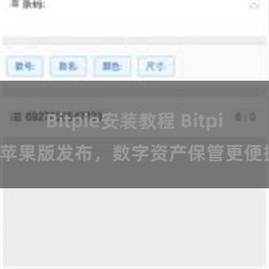 Bitpie安装教程 Bitpie苹果版发布，数字资产保管更便捷
